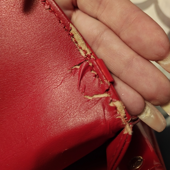 Louis Vuitton Red Vernis Spring Street PM - Picture 16 of 16